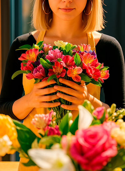 Доставка свежих цветов в Белинском за 2 часа