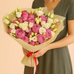 Эустомы белые