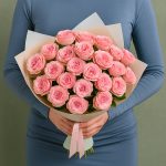 Розы розовые