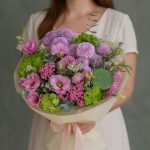 Эустомы фиолетовые (сиреневые, лавандовые)