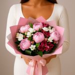 Альстромерии красные