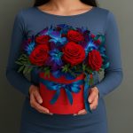 Розы красные