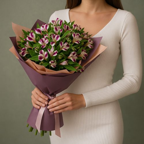 Букет «Фиолетовое вдохновение»