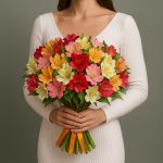 Альстромерии оранжевые